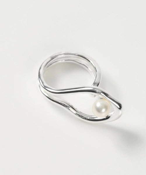 Nothing And Others（ナッシングアンドアザーズ）の「Nothing And Others/ナッシングアンドアザーズ/Stickout peal Ring（リング・レディース・シルバー/ゴールド・F）」の15枚目の写真