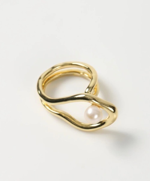 Nothing And Others（ナッシングアンドアザーズ）の「Nothing And Others/ナッシングアンドアザーズ/Stickout peal Ring（リング・レディース・シルバー/ゴールド・F）」の14枚目の写真