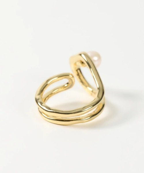 Nothing And Others（ナッシングアンドアザーズ）の「Nothing And Others/ナッシングアンドアザーズ/Stickout peal Ring（リング・レディース・シルバー/ゴールド・F）」の16枚目の写真