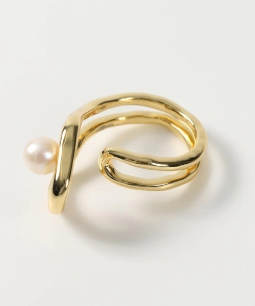 Nothing And Others（ナッシングアンドアザーズ）の「Nothing And Others/ナッシングアンドアザーズ/Stickout peal Ring（リング・レディース・シルバー/ゴールド・F）」の10枚目の写真