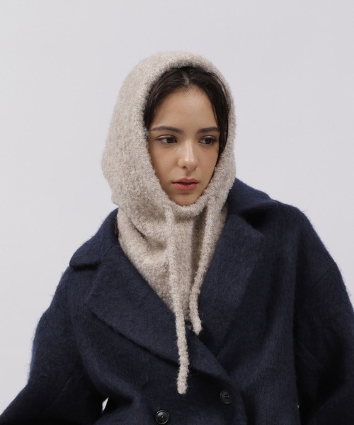 LAKOLE（ラコレ）の「ブークレーバラクラバ / 983993（ネックウォーマー/スヌード・レディース・キャメル/グレー/アイボリー・FREE）」の18枚目の写真