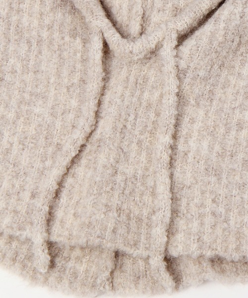 LAKOLE（ラコレ）の「ブークレーバラクラバ / 983993（ネックウォーマー/スヌード・レディース・キャメル/グレー/アイボリー・FREE）」の10枚目の写真