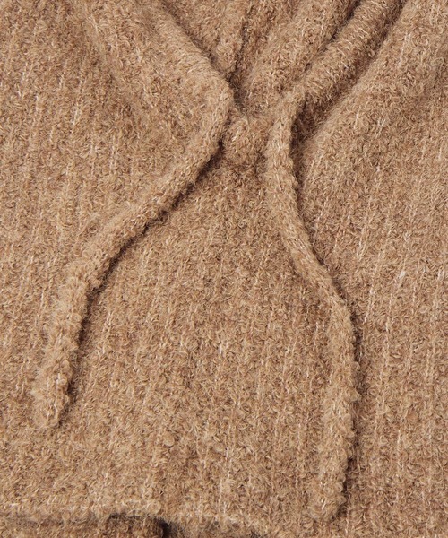 LAKOLE（ラコレ）の「ブークレーバラクラバ / 983993（ネックウォーマー/スヌード・レディース・キャメル/グレー/アイボリー・FREE）」の11枚目の写真