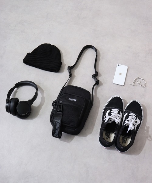 THRASHER（スラッシャー）の「THRASHER MINI SHOULDER（ショルダーバッグ・メンズ・ブラック・FREE）」の13枚目の写真