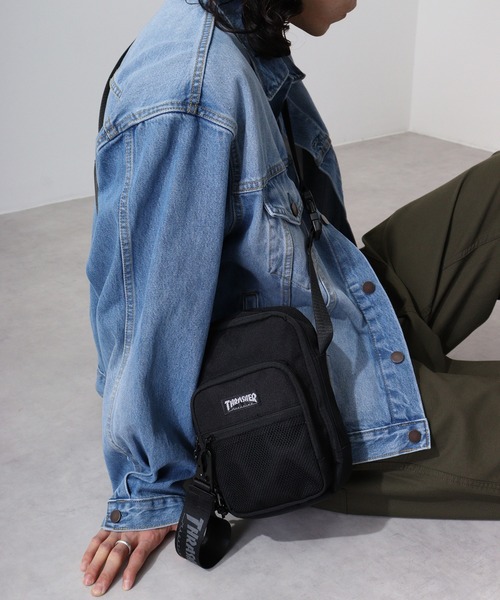 THRASHER（スラッシャー）の「THRASHER MINI SHOULDER（ショルダーバッグ・メンズ・ブラック・FREE）」の11枚目の写真
