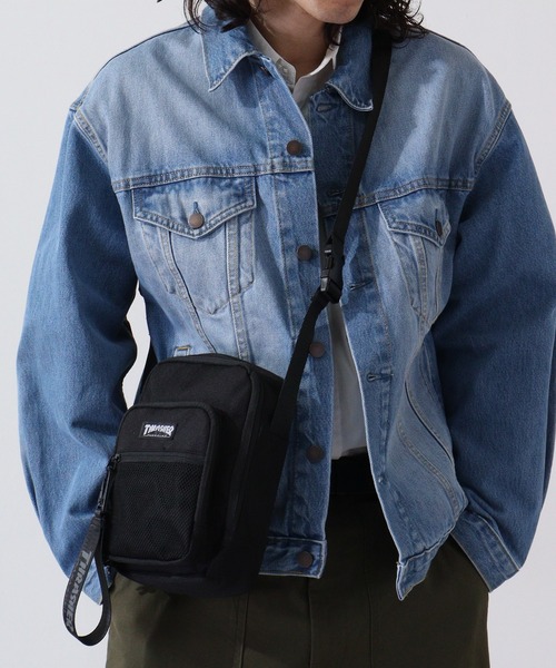 THRASHER（スラッシャー）の「THRASHER MINI SHOULDER（ショルダーバッグ・メンズ・ブラック・FREE）」の10枚目の写真