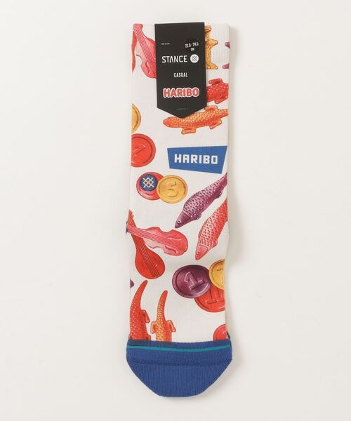 STANCE（スタンス）の「STANCE/スタンス ソックス HARIBO(ハリボー)コラボモデル HARIBO A555D23HAR（ソックス/靴下・メンズ・マルチ・S/L）」の5枚目の写真