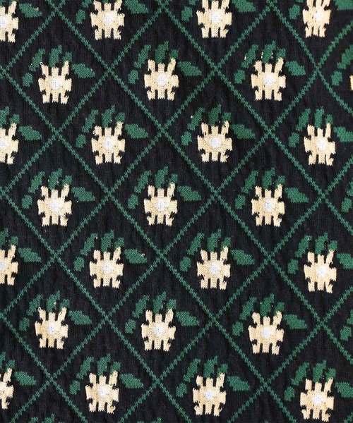 osharewalker（オシャレウォーカー）の「【廃盤】【ZOZO限定】『レトロフラワージャカードニットカーディガン』（カーディガン/ボレロ・レディース・ブラウン/グリーン・FREE）」の20枚目の写真