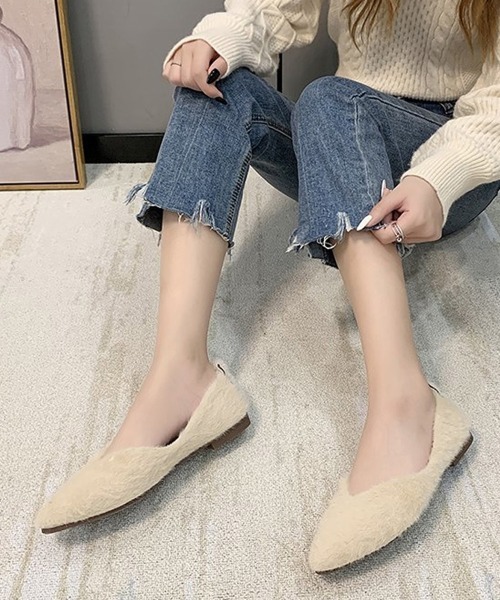 Miniministore(ミニミニストア)の「パンプス レディース 靴 シューズ 浅口(パンプス・レディース・ブラック/ダークベージュ/アイボリー・23.5cm/24.5cm/25.0cm/23.0cm/22.5cm/24.0cm)」の21枚目の写真