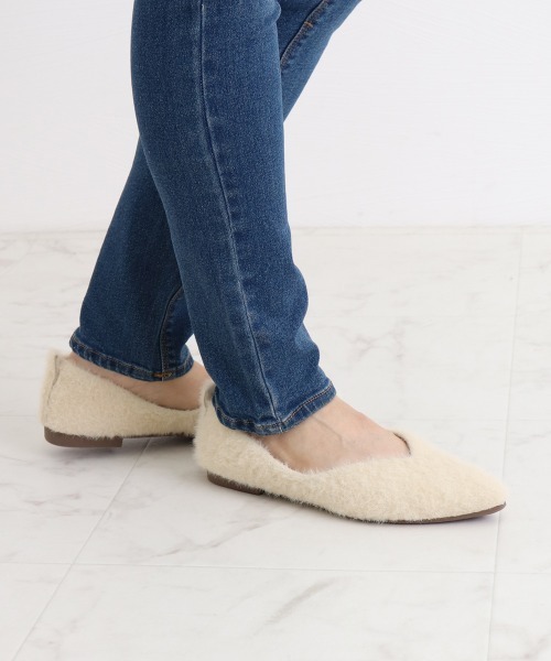 Miniministore(ミニミニストア)の「パンプス レディース 靴 シューズ 浅口(パンプス・レディース・ブラック/ダークベージュ/アイボリー・23.5cm/24.5cm/25.0cm/23.0cm/22.5cm/24.0cm)」の22枚目の写真