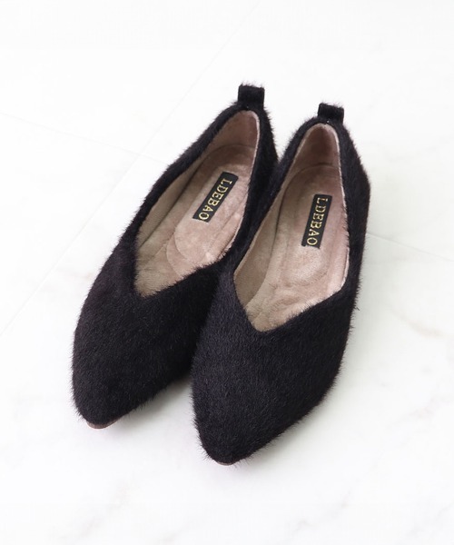Miniministore(ミニミニストア)の「パンプス レディース 靴 シューズ 浅口(パンプス・レディース・ブラック/ダークベージュ/アイボリー・23.5cm/24.5cm/25.0cm/23.0cm/22.5cm/24.0cm)」の4枚目の写真