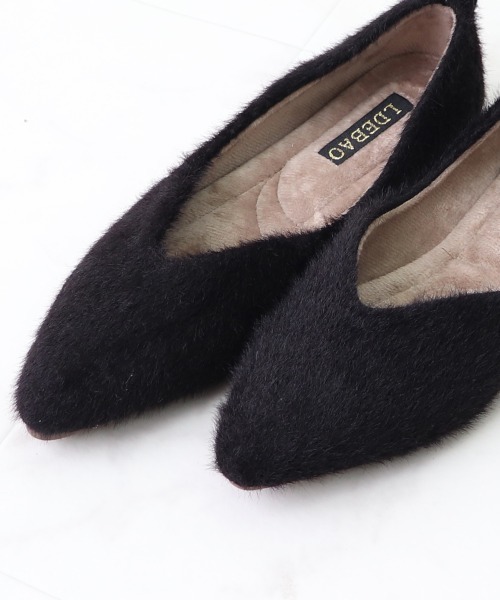 Miniministore(ミニミニストア)の「パンプス レディース 靴 シューズ 浅口(パンプス・レディース・ブラック/ダークベージュ/アイボリー・23.5cm/24.5cm/25.0cm/23.0cm/22.5cm/24.0cm)」の7枚目の写真