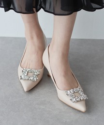 BLUEEAST | ビジューモチーフパンプス(パンプス)