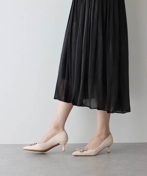 ビジューモチーフパンプス（パンプス）｜BLUEEAST（ブルーイースト）