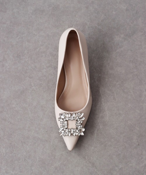 ビジューモチーフパンプス（パンプス）｜BLUEEAST（ブルーイースト）