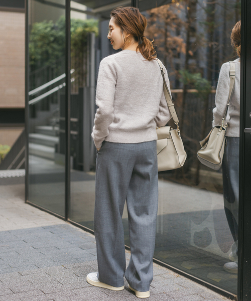 Spick & Span（スピックアンドスパン）の「ラメモヘヤニット（ニット