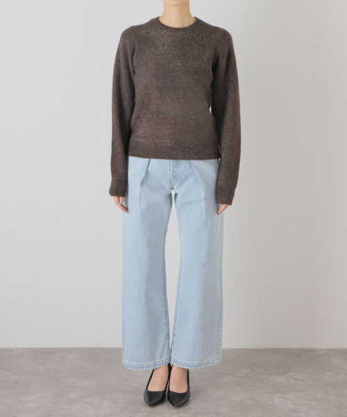 Spick & Span（スピックアンドスパン）の「ラメモヘヤニット（ニット