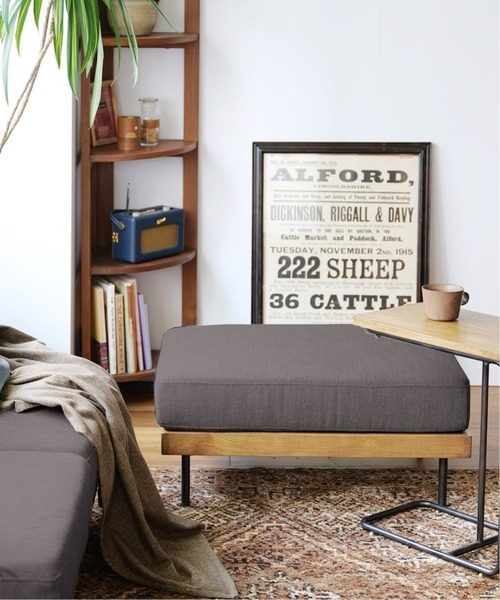 LILLE OTTOMAN リルオットマン グレー 2ND（家具）｜journal standard