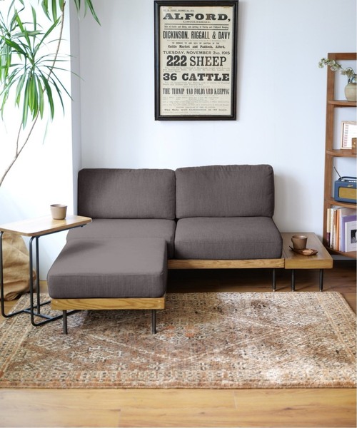 LILLE OTTOMAN リルオットマン グレー 2ND（家具）｜journal standard