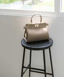 URBAN RESEARCH | レザートップハンドルバッグ(ハンドバッグ)