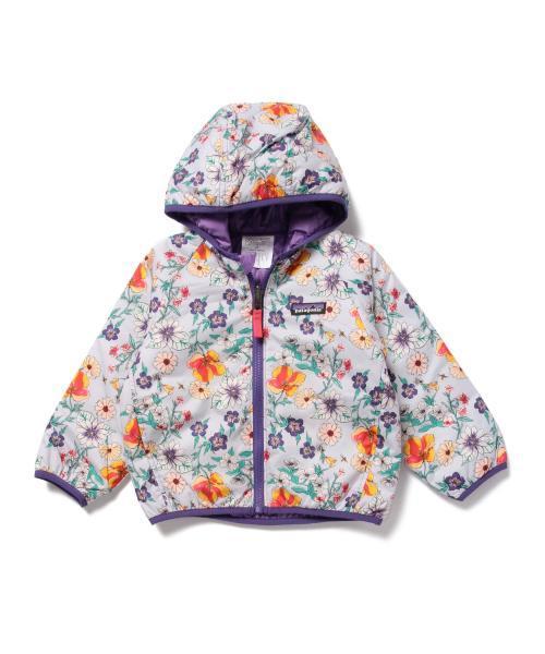 patagonia（パタゴニア）の「Patagonia / 15 Baby Reversible Puff-Ball Jacket (6m～5y)（ブルゾン・キッズ・レッド系その他/ネイビー/バイオレット・12-18M/6-12M/4Y/2Y/3Y/5Y）」の2枚目の写真