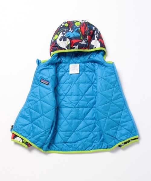 patagonia（パタゴニア）の「Patagonia / 15 Baby Reversible Puff-Ball Jacket (6m～5y)（ブルゾン・キッズ・レッド系その他/ネイビー/バイオレット・12-18M/6-12M/4Y/2Y/3Y/5Y）」の14枚目の写真