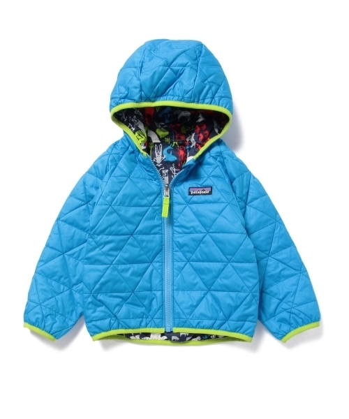 patagonia（パタゴニア）の「Patagonia / 15 Baby Reversible Puff-Ball Jacket (6m～5y)（ブルゾン・キッズ・レッド系その他/ネイビー/バイオレット・12-18M/6-12M/4Y/2Y/3Y/5Y）」の4枚目の写真