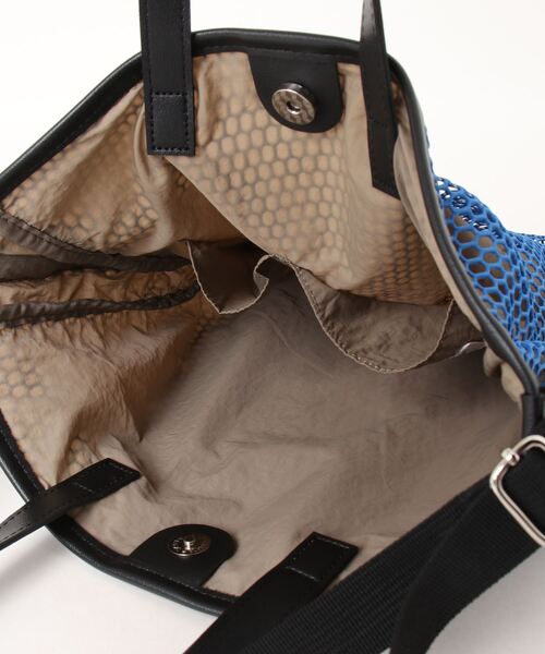 SPRUCE(スプルース)の「<SPRUCE/スプルス>ミケーネ2WAYトートバッグ(トートバッグ・レディース・ブルー/ブラック/ベージュ/グレー・ONE SIZE)」の9枚目の写真
