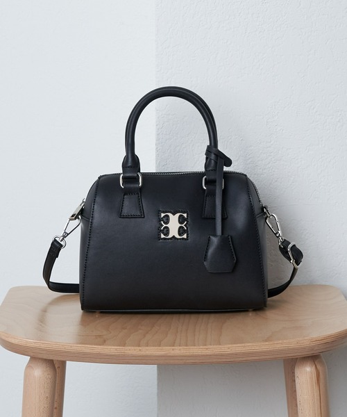 Chico（チコ）の「配色エンボスボストンバッグ（ボストンバッグ・レディース・ブラック系その他2/ブラック・FREE）」の14枚目の写真