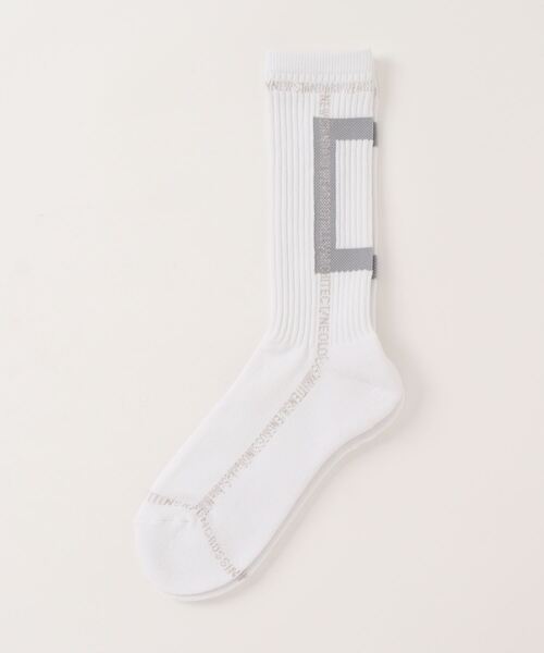 DANKE SCHON(ダンケシェーン)の「DankeSchon/ダンケシェーン/LINE SOCKS(ソックス/靴下・レディース・ホワイト/ブラック・F)」の2枚目の写真
