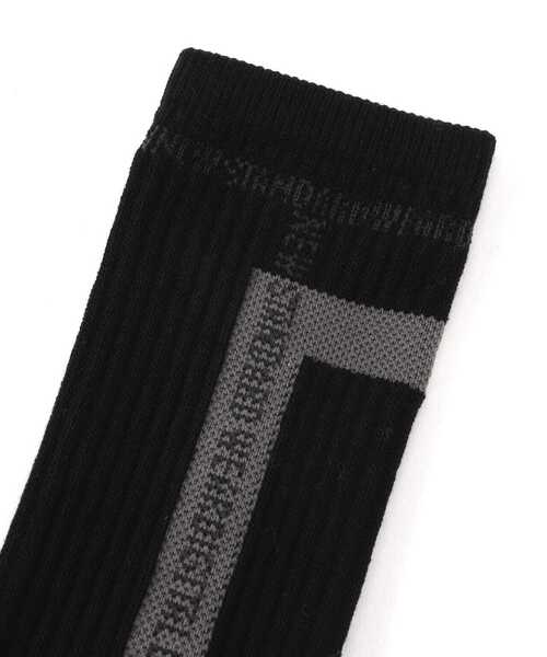 DANKE SCHON(ダンケシェーン)の「DankeSchon/ダンケシェーン/LINE SOCKS(ソックス/靴下・レディース・ホワイト/ブラック・F)」の7枚目の写真