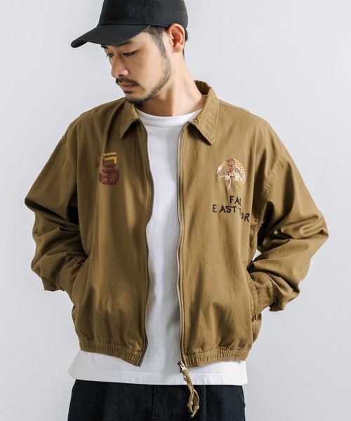 KRIFF MAYER（クリフメイヤー）の「KRIFF MAYER クリフメイヤー スーベニアベトナムジャンパー 2334001（ブルゾン・メンズ・ブラウン/カーキ/マスタード/ダークブルー/チャコール・L/XL/M）」の10枚目の写真