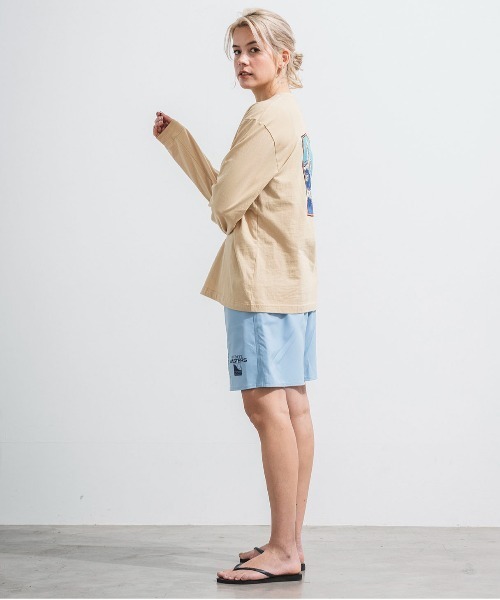 OFFSHORE（オフショア）の「BANZAI FUJI L/S TEE/バンザイフジ ロングスリーブティ（Tシャツ/カットソー・メンズ・ホワイト/ベージュ・XL/L/M/S）」の19枚目の写真