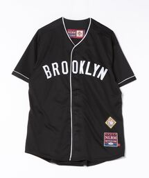 【W】【it】【ut25】【REASON CLOTHING】BUTTON UP BASEBALL JERSEY