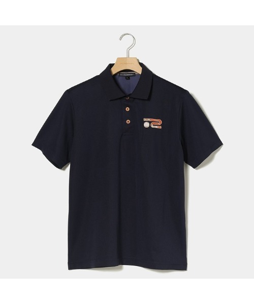 ROSASEN(ロサーセン)の「【Rosasen/GOLF】ハイパークールWニットカノコ半袖ポロ(ポロシャツ・メンズ・オフホワイト/ネイビー・48/50)」の7枚目の写真