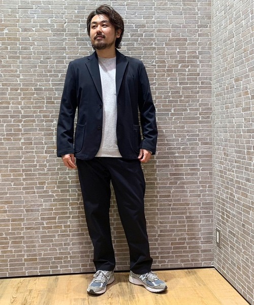 Grand PARK（グランドパーク）の「圧縮マイクロカノコテックイージーテーパードパンツ（その他パンツ・メンズ・ネイビー/ブラック・MEDIUM/X-LARGE/LARGE）」の17枚目の写真