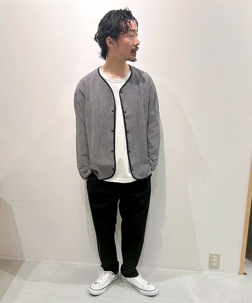 Grand PARK（グランドパーク）の「圧縮マイクロカノコテックイージーテーパードパンツ（その他パンツ・メンズ・ネイビー/ブラック・MEDIUM/X-LARGE/LARGE）」の13枚目の写真