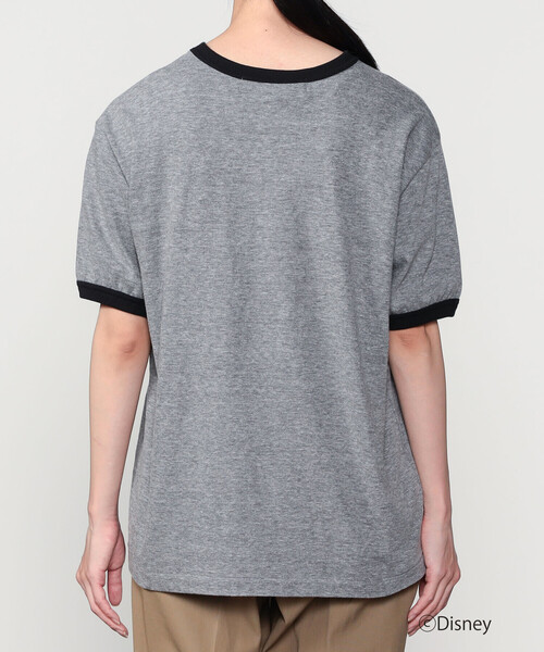 Shinzone - Shinzoneシンゾーン　MICKEY RINGER TEE グレー シンゾーン THE SHINZONE MICKEY RINGER TEE ディズニー