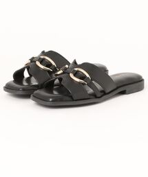 la farfa SHOES（ラ・ファーファ シューズ）の「la farfa shoes ビット風 大人ミュール（サンダル）」