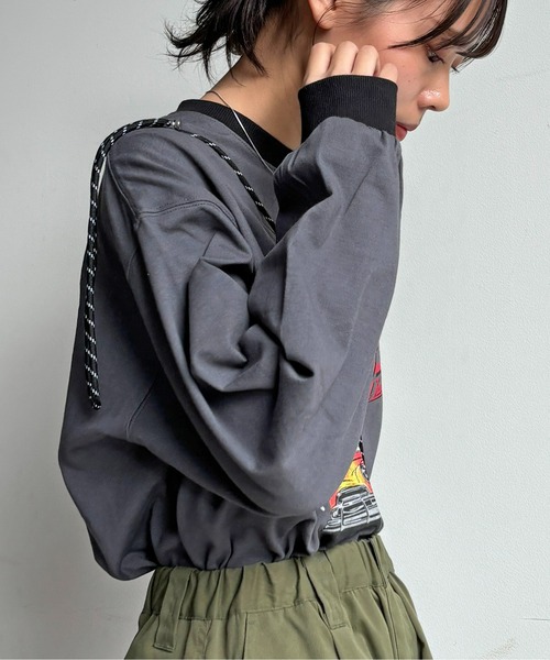 CPCM（シーピーシーエム）の「ヴィンテージライクプリントT（Tシャツ/カットソー・メンズ・チャコールグレー/イエロー/オフホワイト・LARGE/MEDIUM）」の14枚目の写真