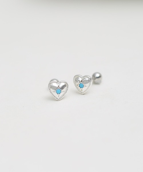 Peony(ピオニー)の「【Peony/ピオニー】/サージカルステンレス 2種ハートモチーフピアス(ピアス(両耳用)・レディース・ゴールド系2/ゴールド系1/シルバー系2/その他2/その他1/シルバー系1・FREE)」の9枚目の写真