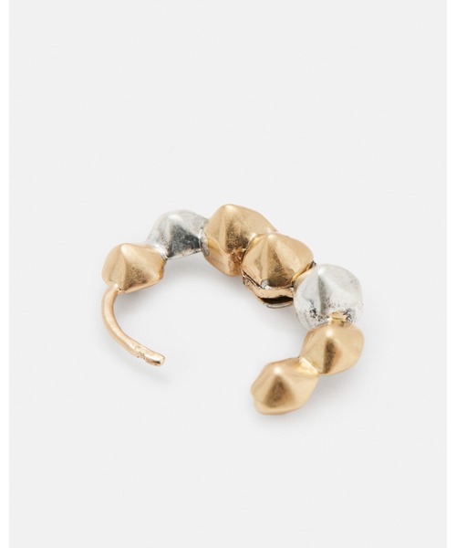 ALLSAINTS(オールセインツ)の「HALLIE BEADED HUGGIE EARRING SET | HALLIE ビーズ ハギー イヤリング・ピアス セット(ピアス(片耳用)・レディース・ゴールド系その他・ONE SIZE)」の8枚目の写真