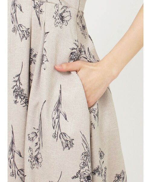 MERCURYDUO(マーキュリーデュオ)の「リネンライクバックレースアップキャミワンピース(ワンピース・レディース・ベージュ/パープル/その他1・SMALL/MEDIUM)」の16枚目の写真