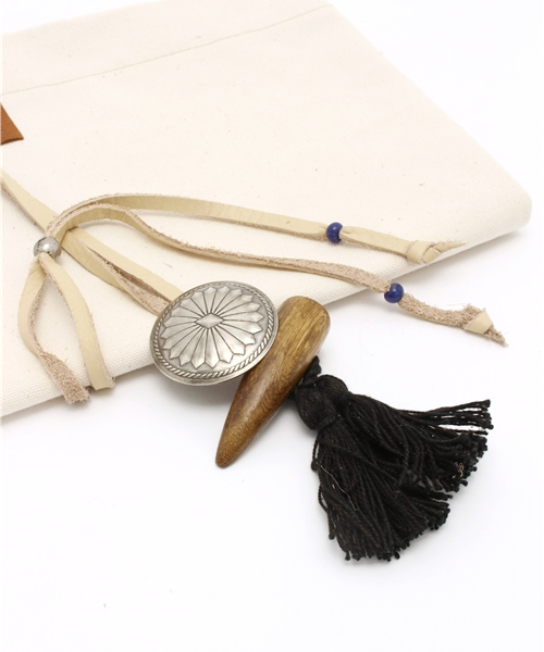 Kastane(カスタネ)の「【UANDMI31WORK】コンチョクラッチ(クラッチバッグ・レディース・アイボリー/カーキ・FREE)」の5枚目の写真