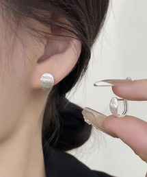 メタル ドロップ ピアス
