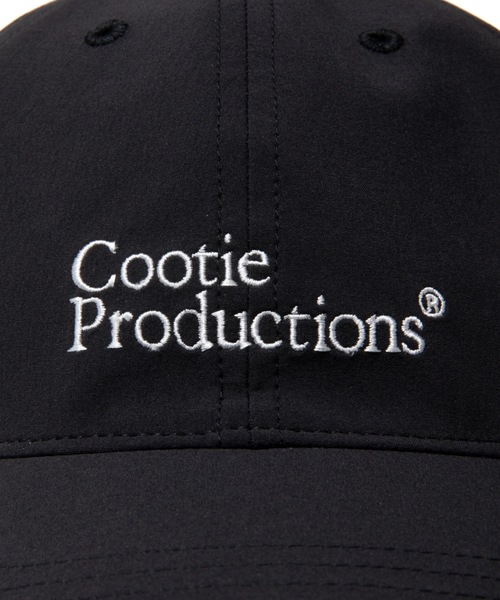 COOTIE PRODUCTIONS（クーティープロダクションズ）の「Nylon Light Cloth 6 Panel Cap（キャップ・メンズ・ブラック・FREE）」の2枚目の写真
