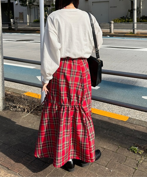 kutir（クティール）の「アソートプリントロンＴ（Tシャツ/カットソー・レディース・その他/チャコールグレー/ホワイト/ホワイト系その他/オートミール/ダークグレー・FREE）」の22枚目の写真