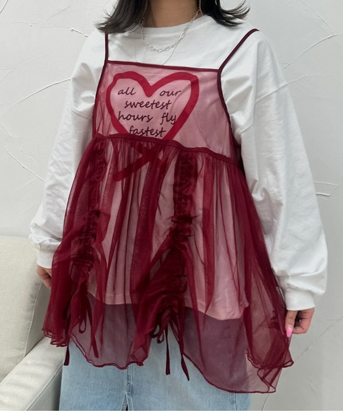 kutir（クティール）の「アソートプリントロンＴ（Tシャツ/カットソー・レディース・その他/チャコールグレー/ホワイト/ホワイト系その他/オートミール/ダークグレー・FREE）」の7枚目の写真