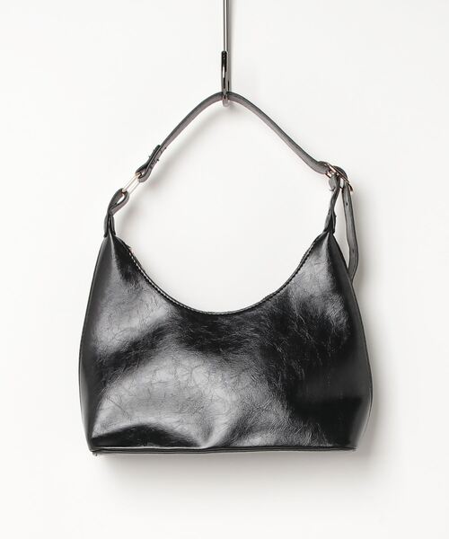 Silly（シリー）の「【オールシーズン使える！】ソフトシンプルハンドバッグ（ハンドバッグ・レディース・ブラック・FREE）」の3枚目の写真