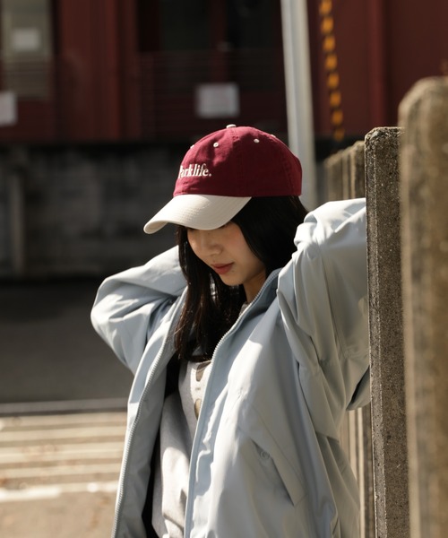Seymour.(シーモア)の「【Seymour./シーモア】 "Parklife" EMBROIDERY 2TONE CAP(キャップ・メンズ・ブラック/バーガンディー/グリーン・FREE)」の12枚目の写真